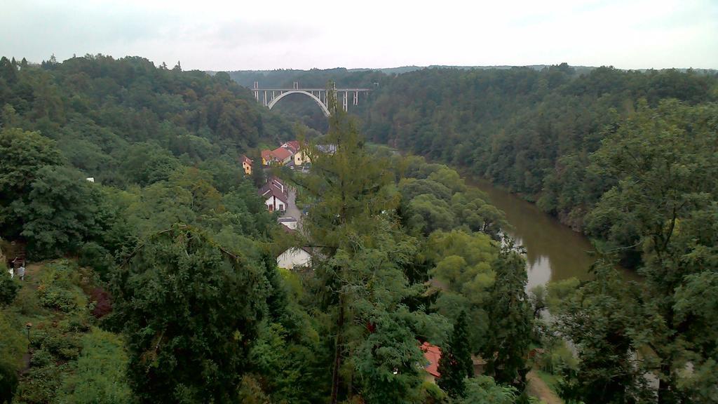 Penzion Vila Elektra Bechyně Exteriör bild