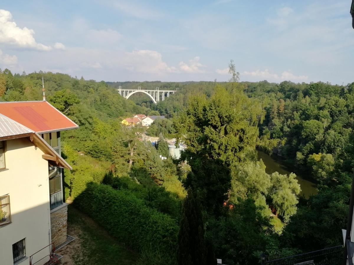 Penzion Vila Elektra Bechyně Exteriör bild